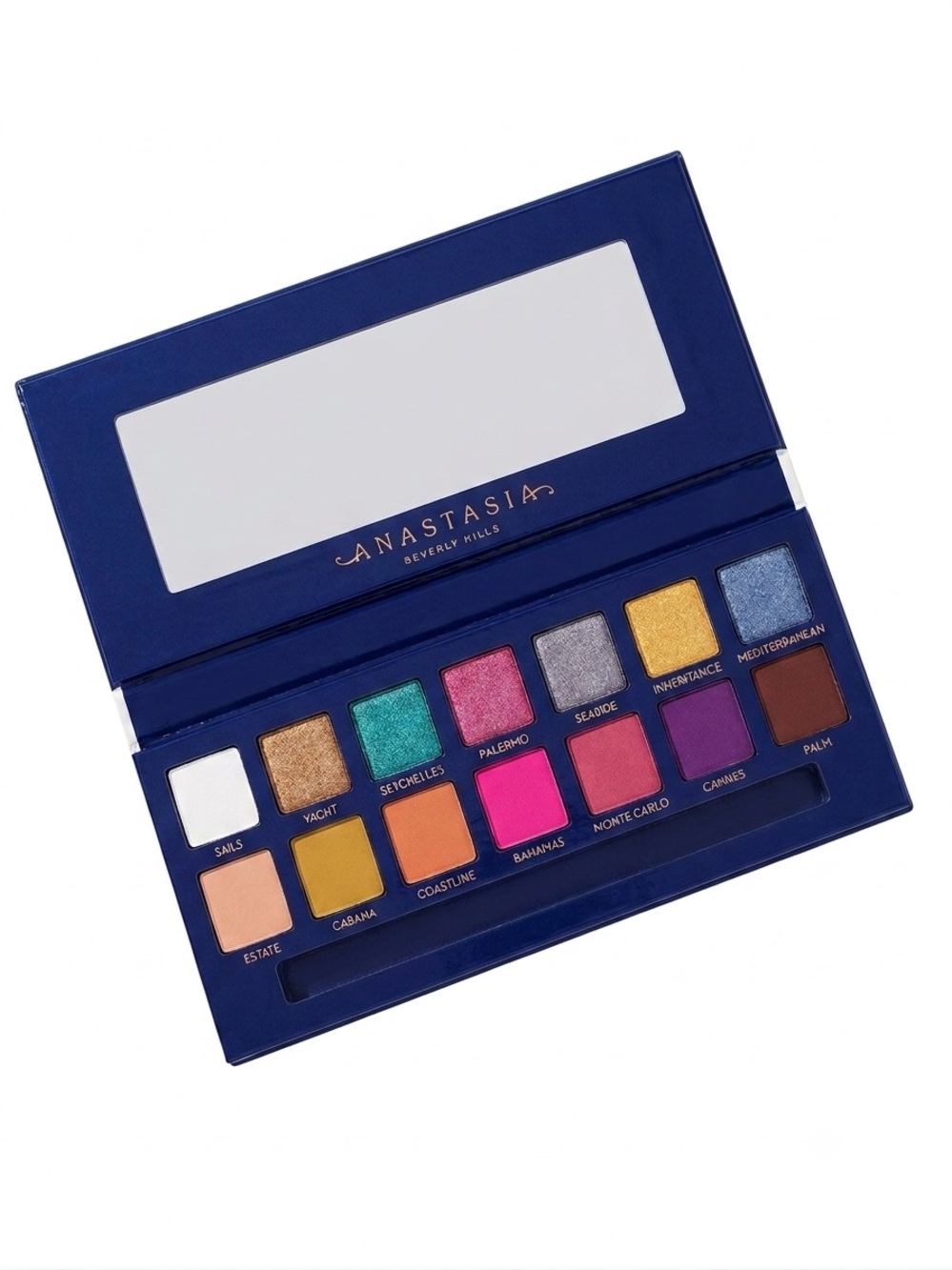 Anastasia Beverly Hills Riviera Eyeshadow Palette - Vibrant Blue Case